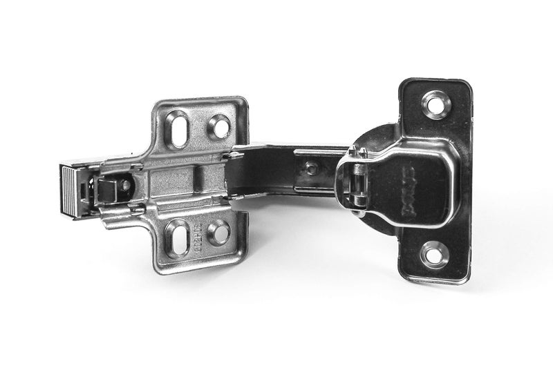 Berta (2+2) 135/165 Degree Hinges Combination, Full Overlay, 2-Cam 4-Way Adjustment, Concealed Frameless Lazy Susan/Bi Folding Cabinet Door Hinges Set with Screws (135 & 165 Degree Soft Close Hinges) - Image 4
